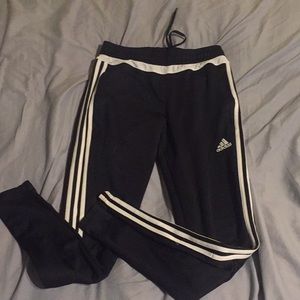 Adidas 3 stripe joggers